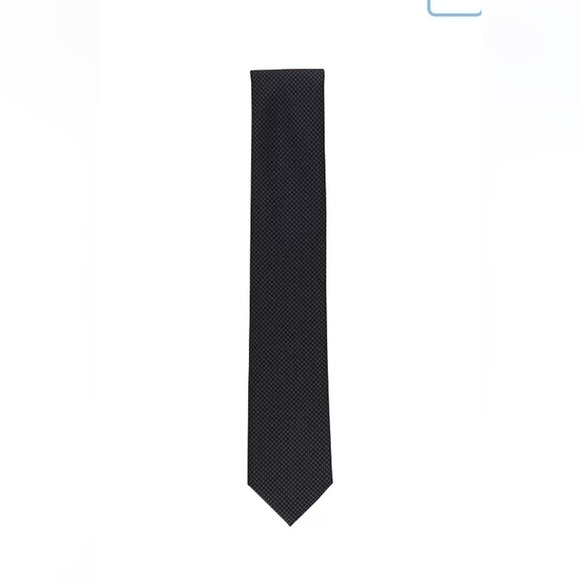 Alfani Men's Dove Slim Tie, Created for Macy's - Black - Picture 8 of 11
